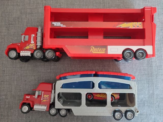 Lote de 10 coches y camiones