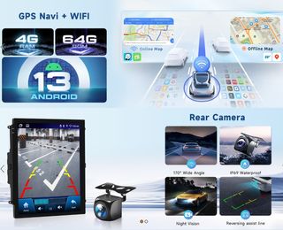 Radio Android 9" Chevrolet Cruze