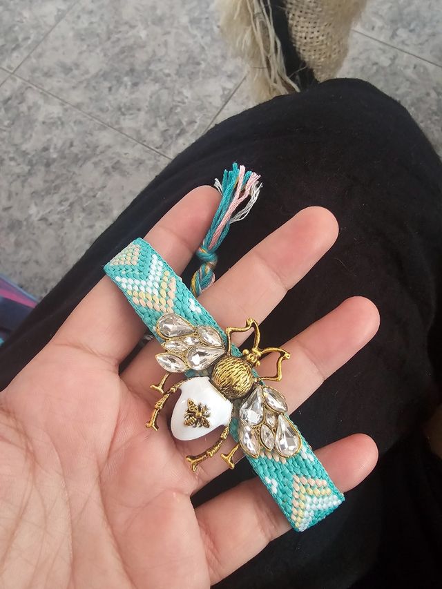 Pulseras abeja multicolor