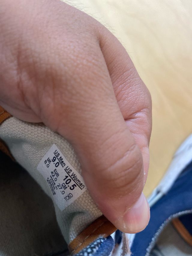 2 Vans Authentic - Beige & Azul