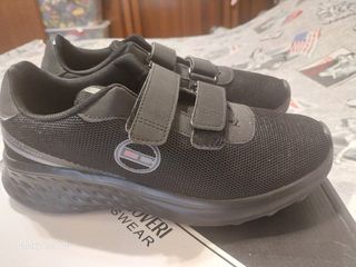 Scarpe Enrico Coveri Velcro - Nere