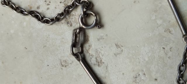 Collana argento 800 vintage