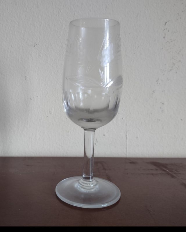 Copas de Vino - Cristal Grabado