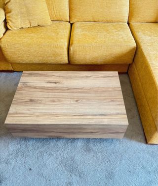 Mesa centro madera - marrón