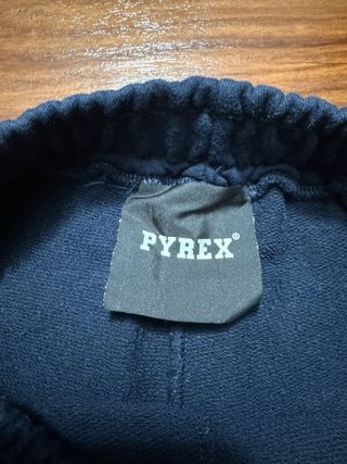 Shorts PYREX blu in cotone garzato