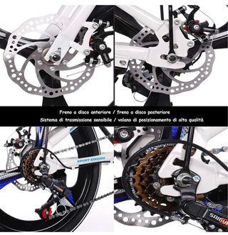 Bicicleta Plegable XQIDA X-20