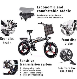 Bicicleta Plegable XQIDA X-20