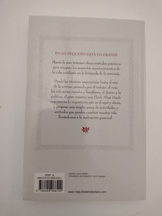 Hacia la paz interior (Spanish Edition)
