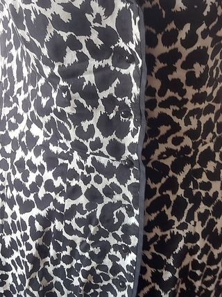 Vestido Zara - S - Leopardo