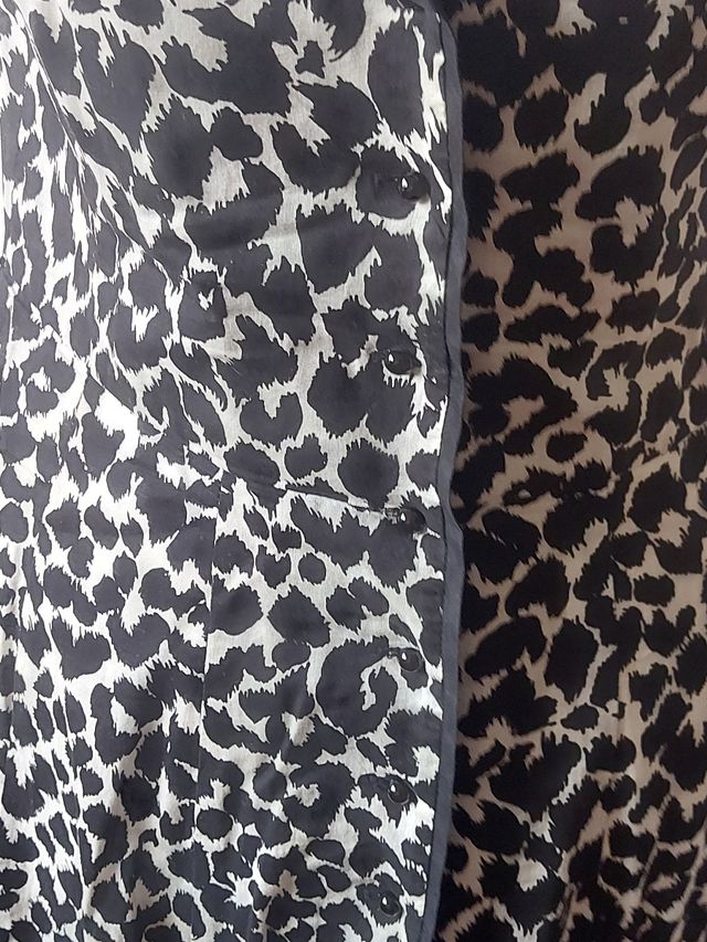 Vestido Zara - S - Leopardo