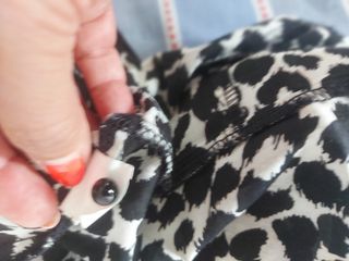 Vestido Zara - S - Leopardo