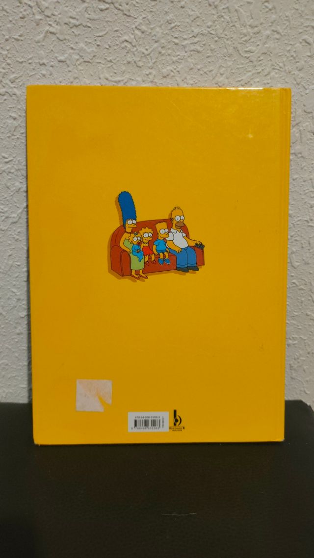 Cómic de Los Simpson: 
Problemas de crecimiento.