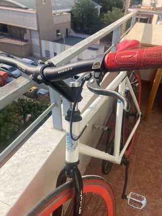Bicicleta Fixie Urbana Blanca