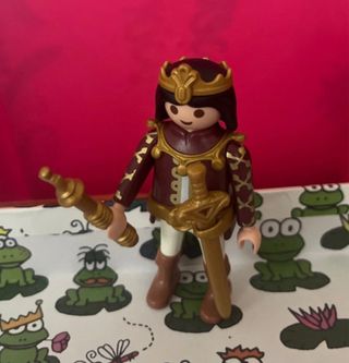 Rey Playmobil Medieval con Cetro