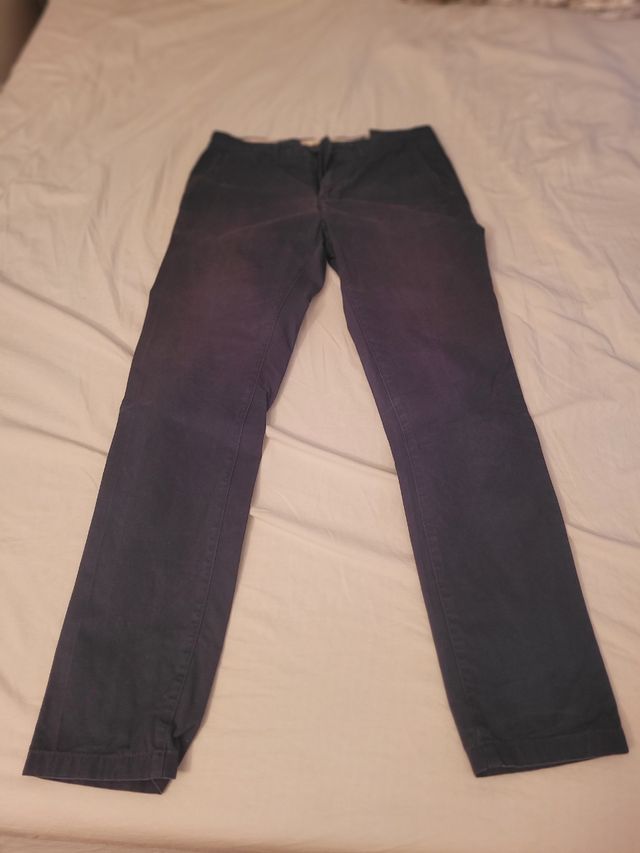 Pantalones H&M azul marino