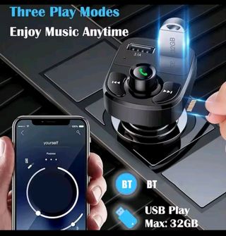 Nuevo mp3 Receptor Carga coche BT 5.0 radio móvil 