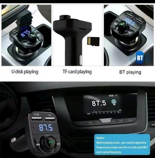 Nuevo mp3 Receptor Carga coche BT 5.0 radio móvil 