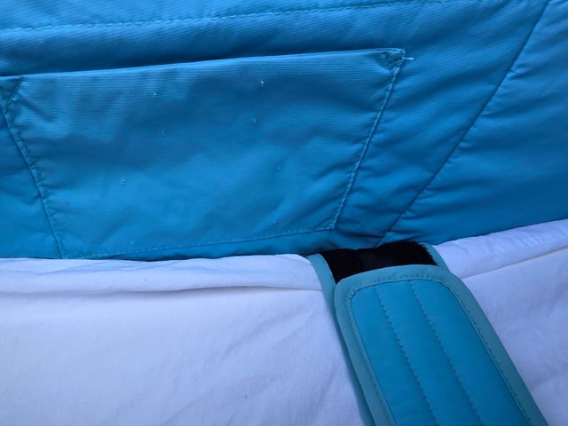 Capazo Concord Proton azul celeste.