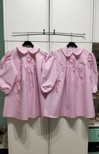 2 Grembiuli Asilo Bambina 6 Anni