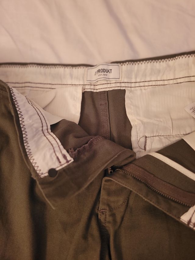Pantalones Cargo - Verde Oliva