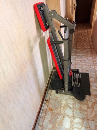 Banco pesas gimnasio plegable