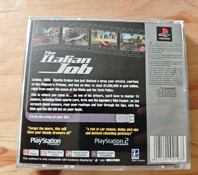 PS1 (PlayStation) - Il lavoro italiano