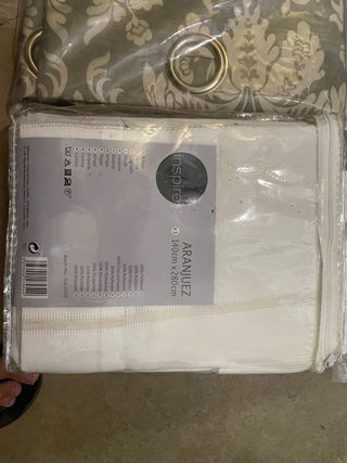 Cortinas Aranjuez Inspire - Beige/Gris