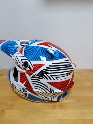 Casco Motocross Acerbis + Collarín Ufo