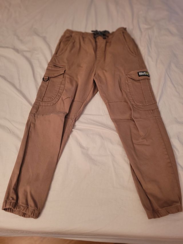Pantalones cargo Polinesia beige