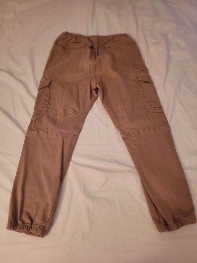 Pantalones cargo Polinesia beige
