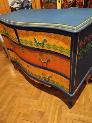 Cómoda  multicolor Mex