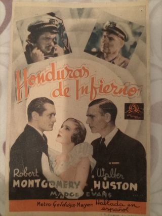 Folleto de mano