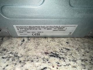 Placa inducción Siemens usada un mes