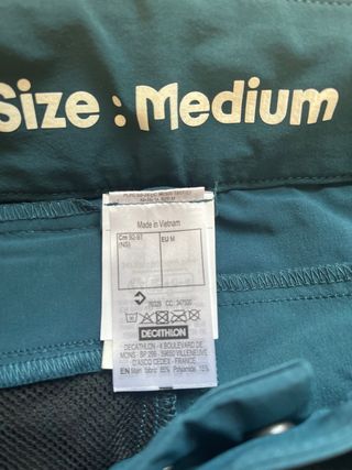 Pantalón trekking mujer M Decathlon