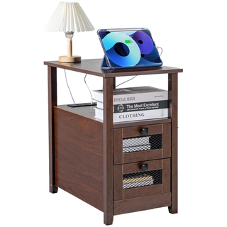 Tavolino da Caffè in Stile Fattoria, Comodino Stre