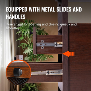 Tavolino da Caffè in Stile Fattoria, Comodino Stre