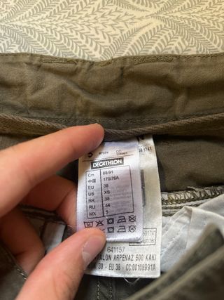 Pantalón Trekking - Verde Oliva