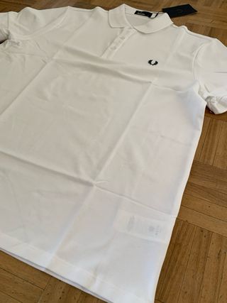 Polo Fred Perry blanco