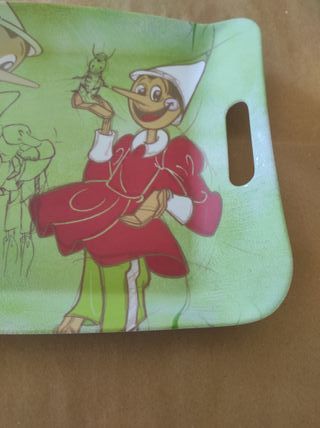 Vassoio vintage brandani pinocchio collodi
