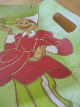 Vassoio vintage brandani pinocchio collodi