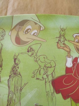 Vassoio vintage brandani pinocchio collodi