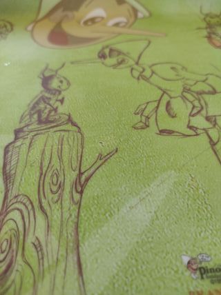 Vassoio vintage brandani pinocchio collodi