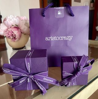 2 Cajas Regalo Aristocrazy Moradas