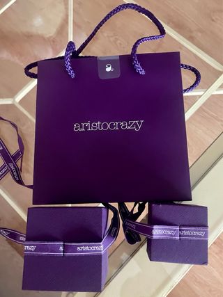 2 Cajas Regalo Aristocrazy Moradas
