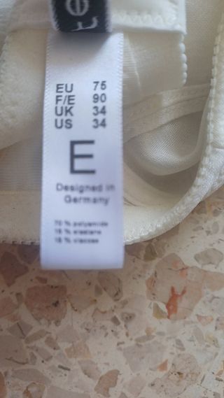 Sujetador Felina blanco nuevo