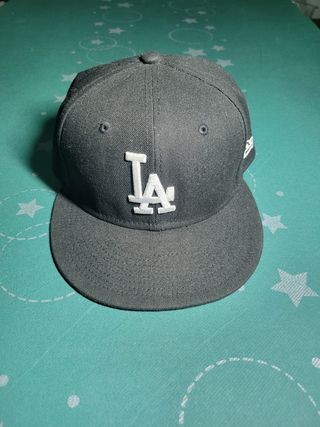 Gorra LA Dodgers New Era negra.
