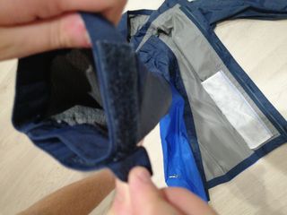 Chubasquero Columbia niño azul marino7