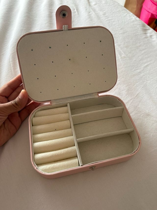 Joyero rosa | Estuche para joyas