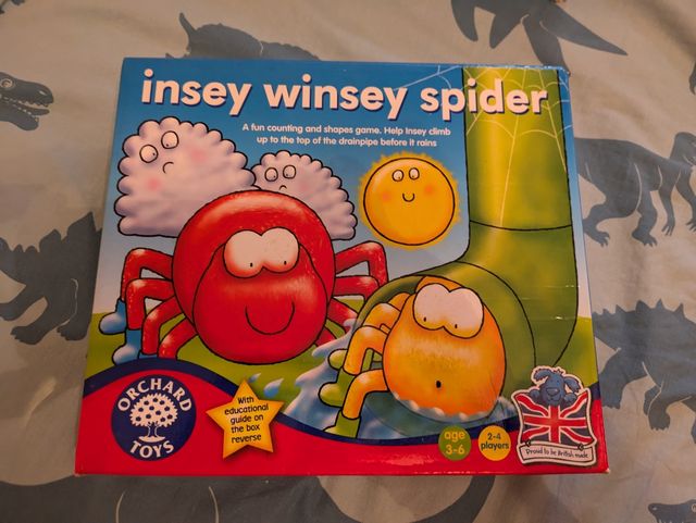 Insey Winsey Spider juego de mesa