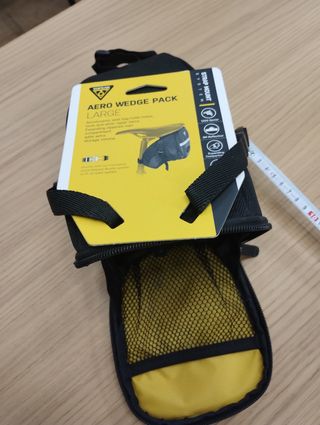Topeak Aero Wedge Pack Large - Bolsa sillín.